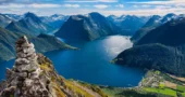 Norway's fjords and mountains