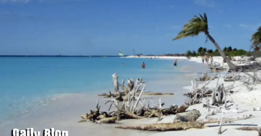 Schöner Strand auf Kuba